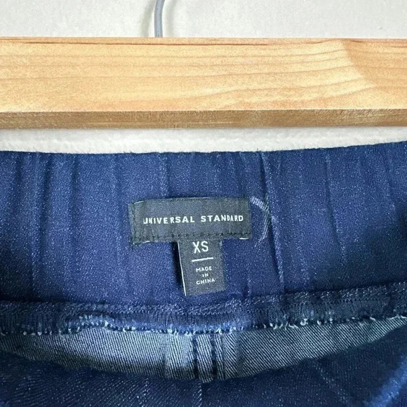 Universal Standard Stovepipe High Rise Jeans Dark Indigo Size Women's XS - Picture 2 of 8